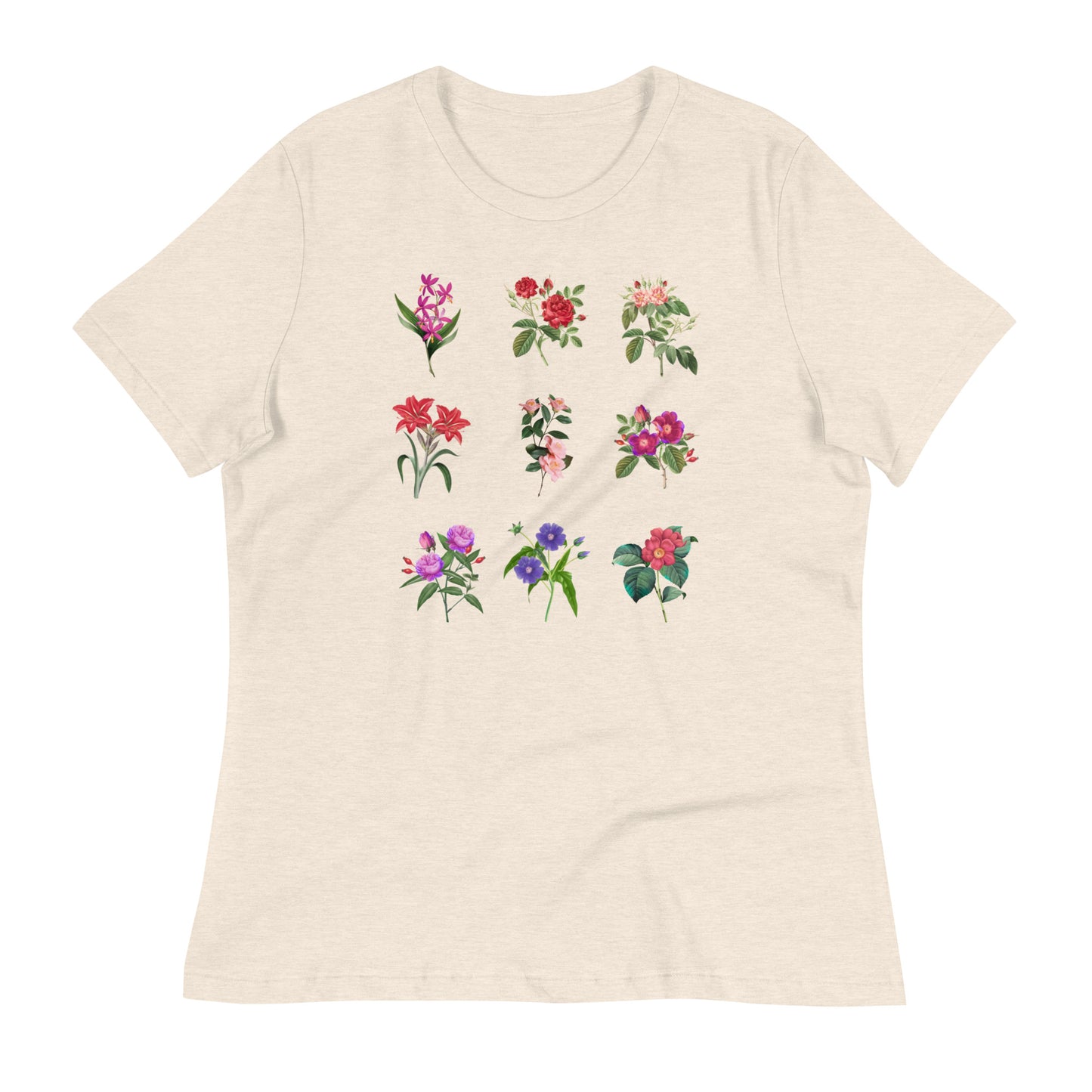 Women's Relaxed Flower T-Shirt