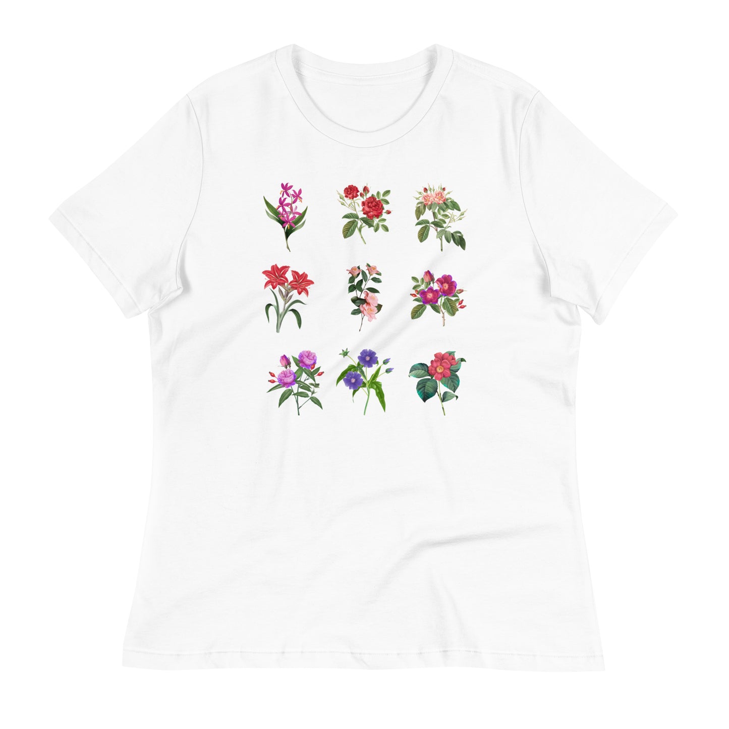 Women's Relaxed Flower T-Shirt