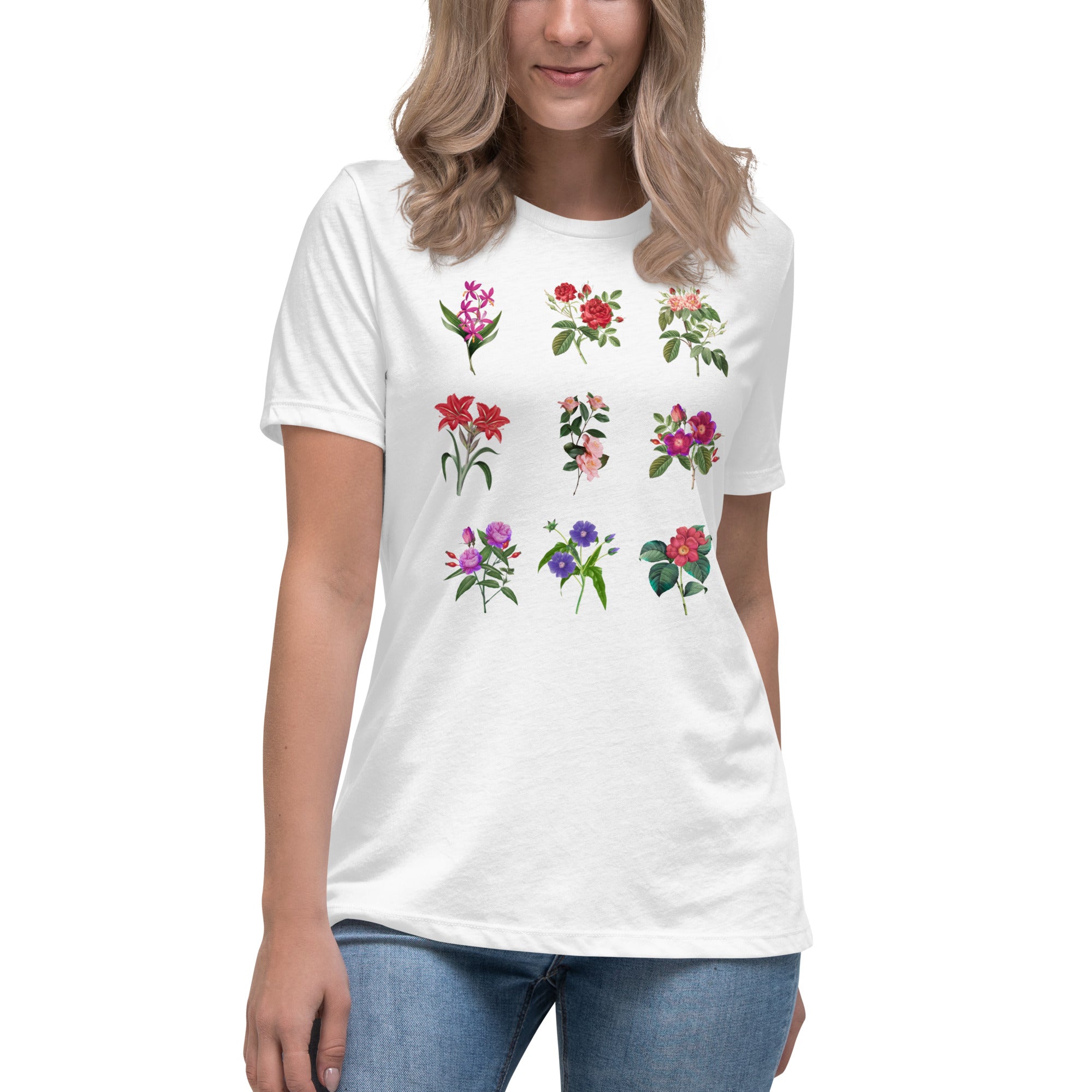 Women's Relaxed Flower T-Shirt – Hope Grows Farm